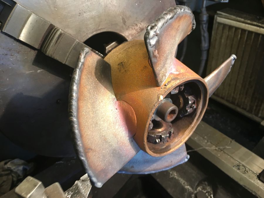 Regeneracja śruby napędowej